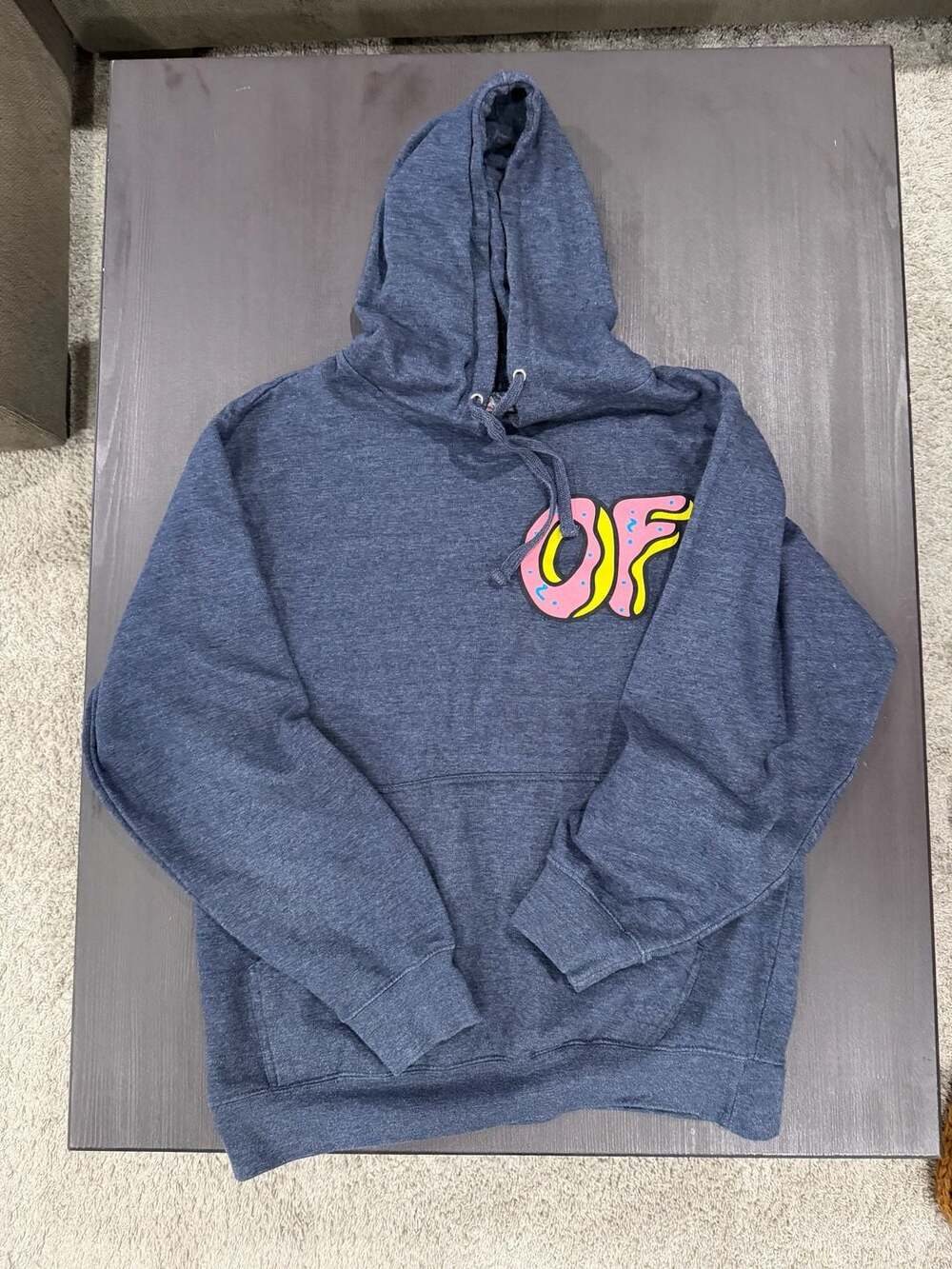 Odd Future cross donut logo pullover hoodie